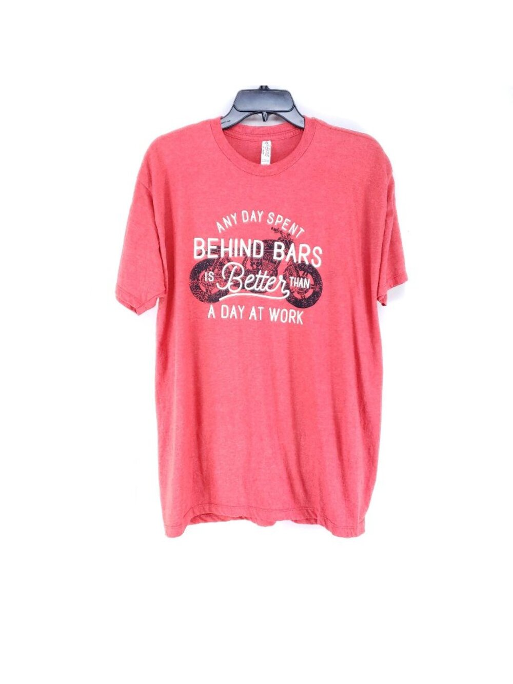 Biker T-shirt Men's Size XL Red